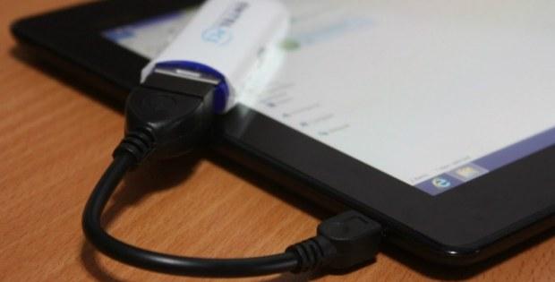 Как подключить USB флешку к планшету